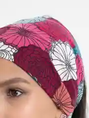 Вишнёвый летняя повязка на голову