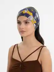 Желтый летняя повязка на голову