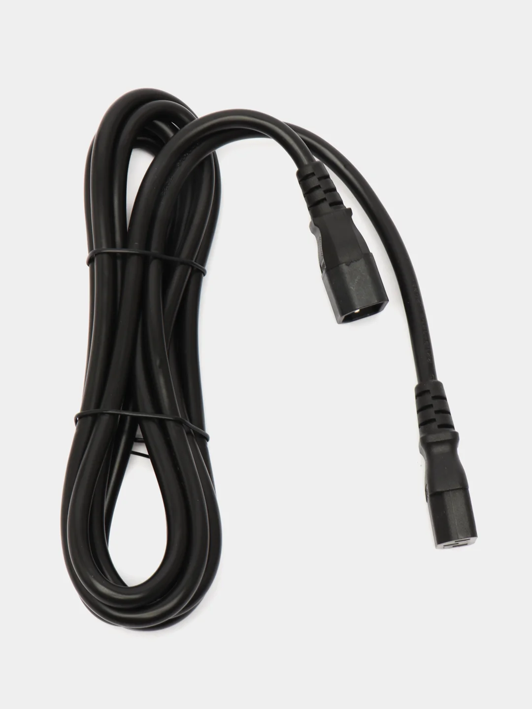 Черный кабель питания Filum FL-PC-C13/C14-C3-3.0-BK ПВС-АП 3x1.5 С13 - C14