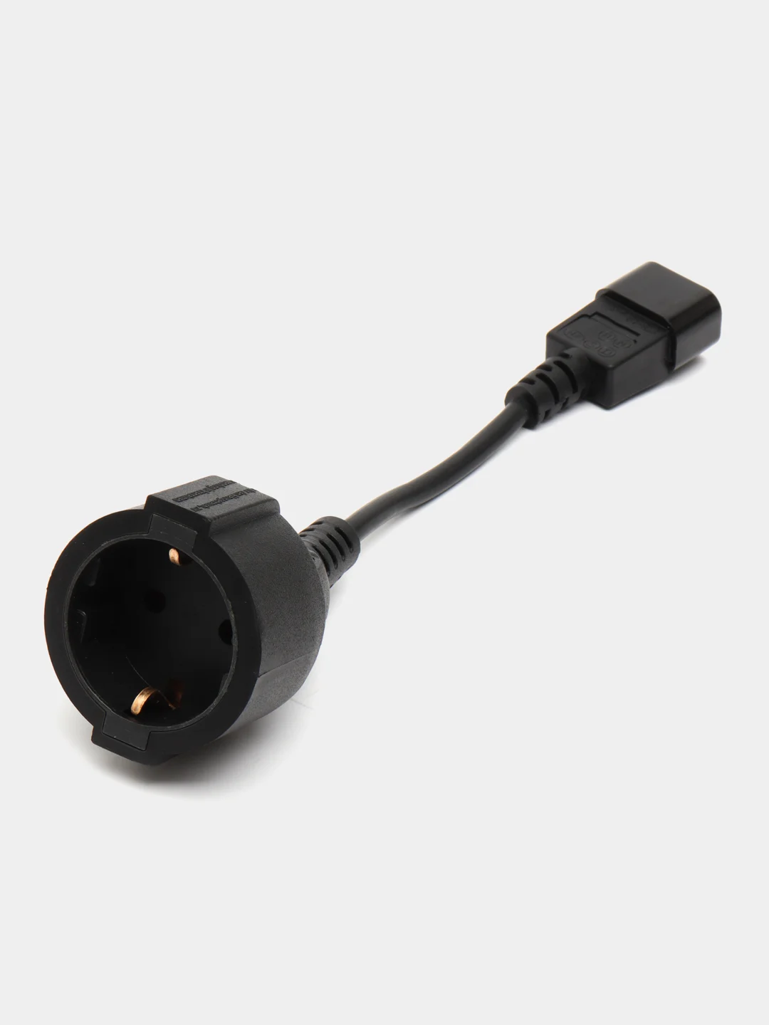 Черный кабель питания Filum FL-APC10-EU-C14-0.15M CEE 7/3- С14