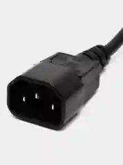 Черный кабель питания Filum FL-APC10-EU-C14-0.15M CEE 7/3- С14