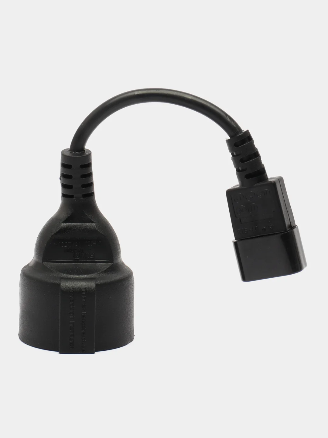 Черный кабель питания Filum FL-APC10-EU-C14-0.15M CEE 7/3- С14