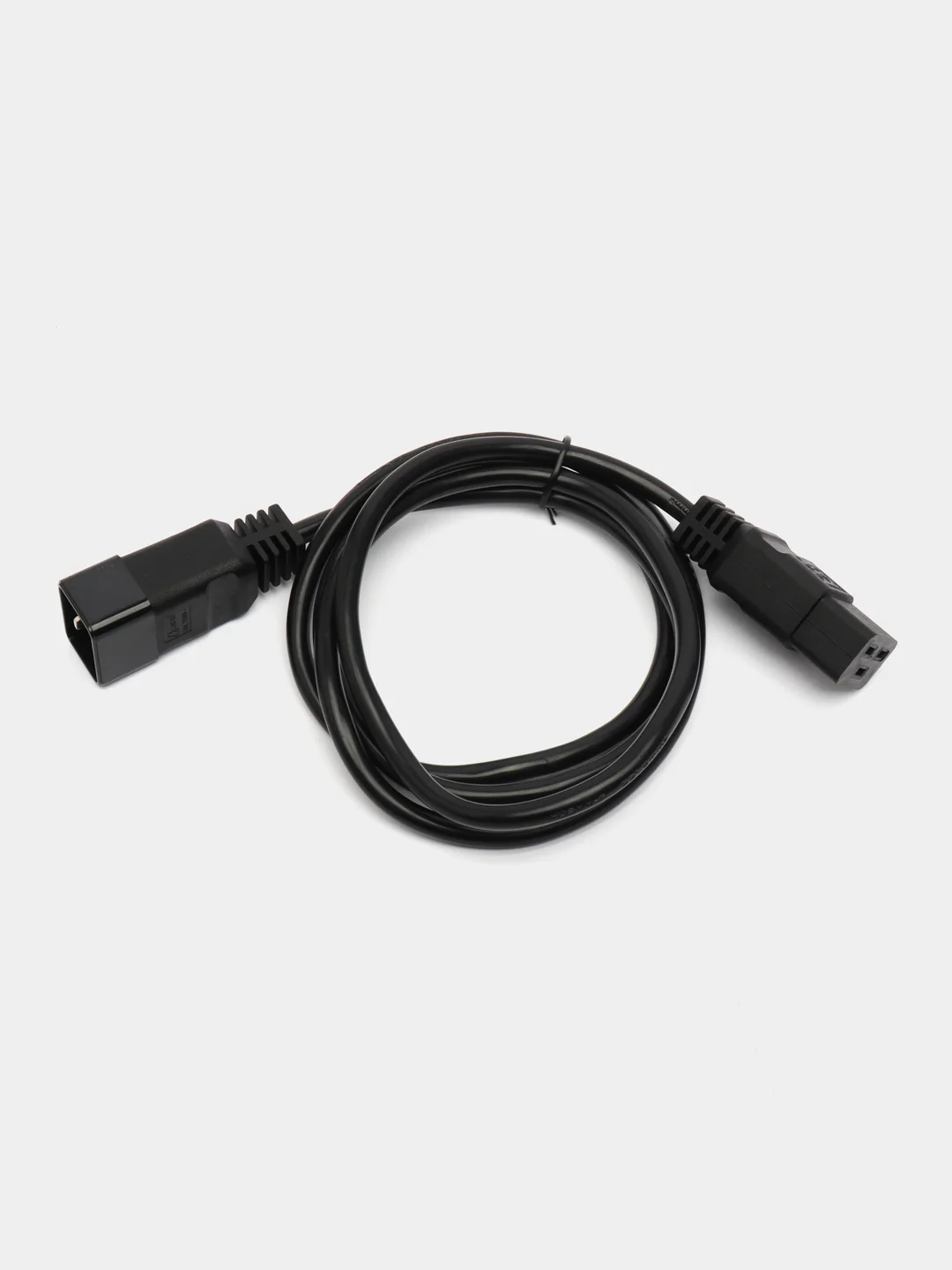 Черный кабель питания Filum FL-PC16-C19-C20-1.8M С19-C20, 3х1.5мм