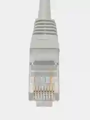Серый кабель патч-корд U/UTP 5e кат. 10м Filum FL-U5-C-10M 26AWG(7x0.16 мм)