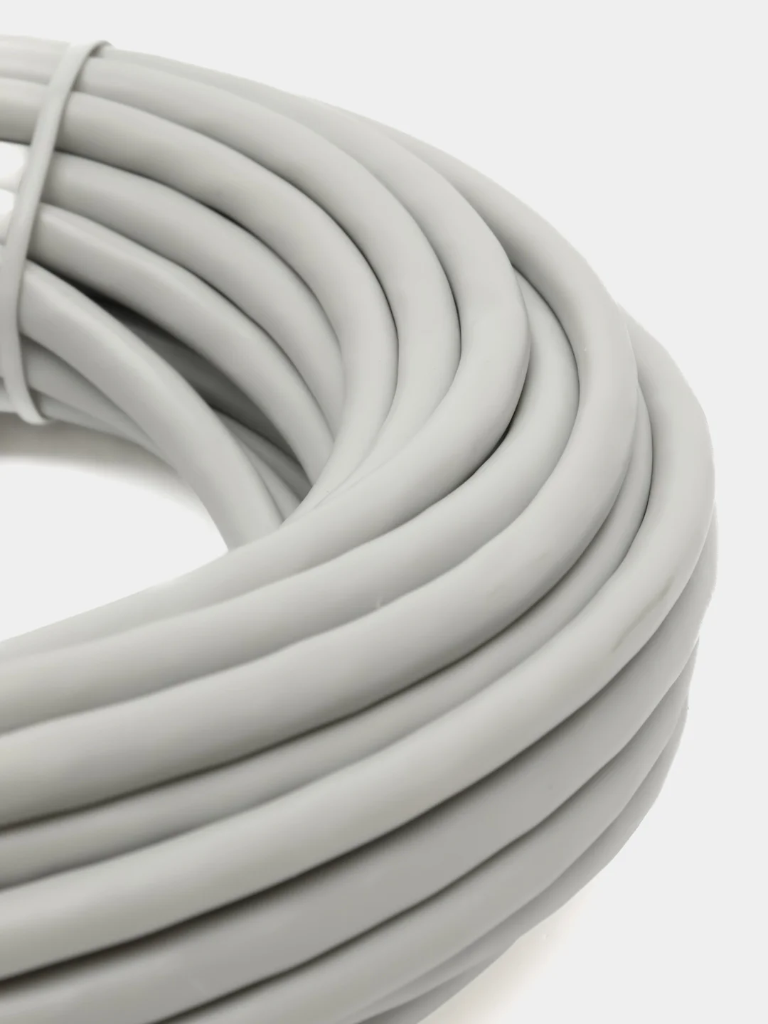 Серый кабель патч-корд U/UTP 5e кат. 10м Filum FL-U5-C-10M 26AWG(7x0.16 мм)