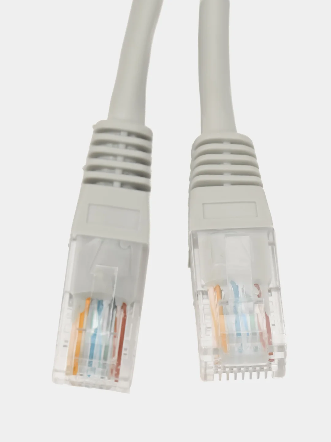 Серый кабель патч-корд U/UTP 5e кат. 10м Filum FL-U5-C-10M 26AWG(7x0.16 мм)