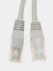 Серый кабель патч-корд U/UTP 5e кат. 10м Filum FL-U5-C-10M 26AWG(7x0.16 мм)