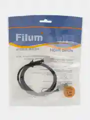 Черный кабель интерфейсный HDMI Filum FL-CProSL2.1-HM-HM-1M 1 м