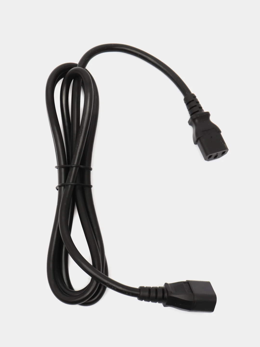 Черный кабель питания Filum FL-PC-C13/C14-C3-1.8-BK ПВС-АП 3x1.5 С13 - C14