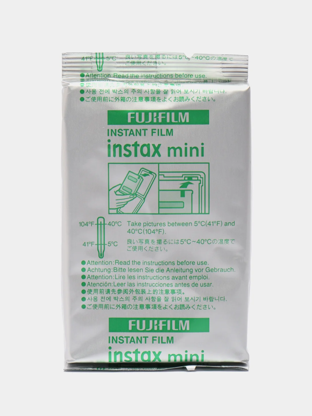Голубой картриджи для моментального фотоаппарата FUJI Instax MINI Instant Film