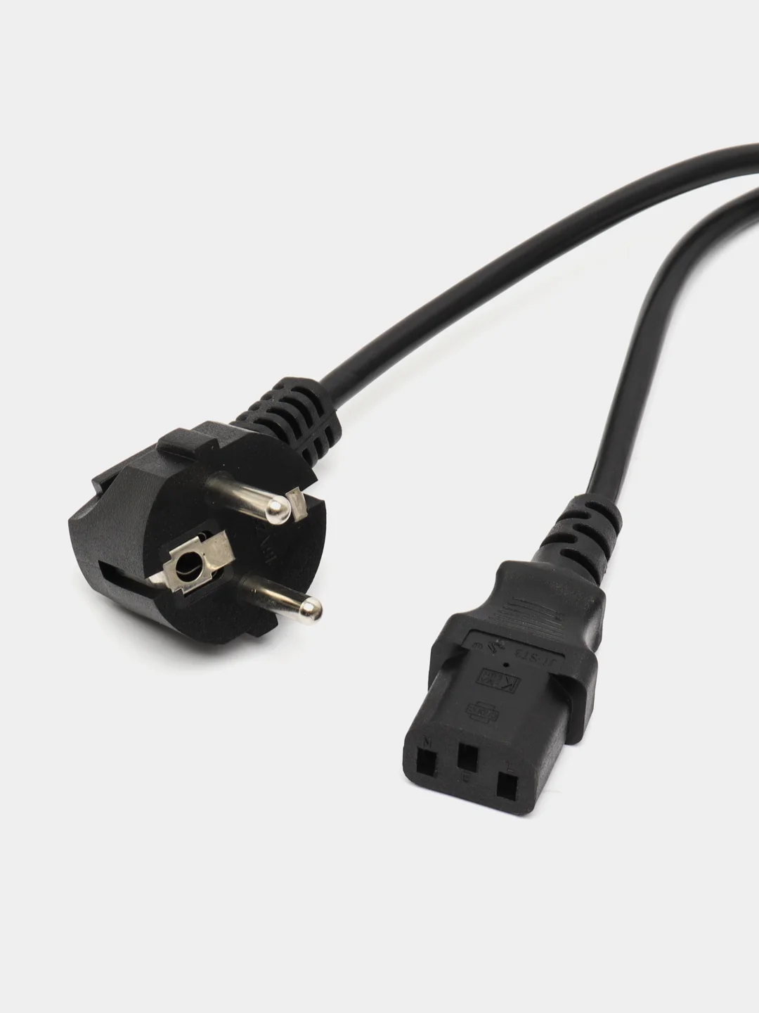Черный кабель питания Filum FL-PC6-EU-C13-3M CEE 7/7- С13, 3х0.5мм