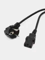 Черный кабель питания Filum FL-PC6-EU-C13-3M CEE 7/7- С13, 3х0.5мм