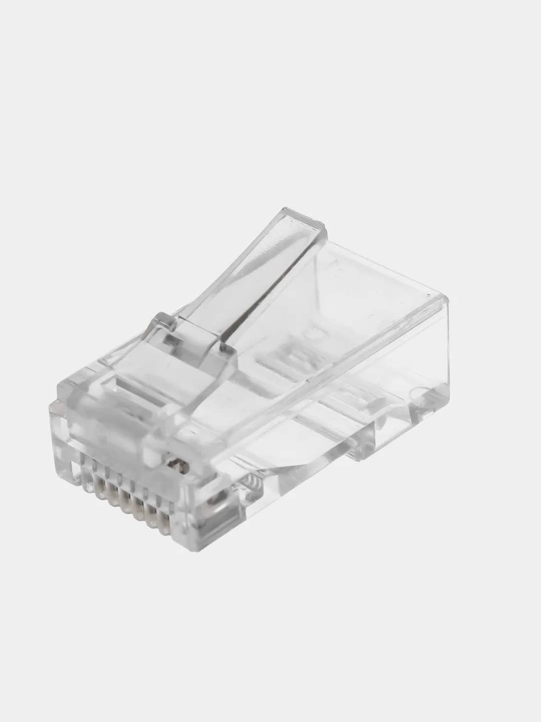Прозрачный коннектор Filum FL-NA-PLUG6-2 RJ-45, 6 кат., со вставкой, 8p8c, 30 мкм