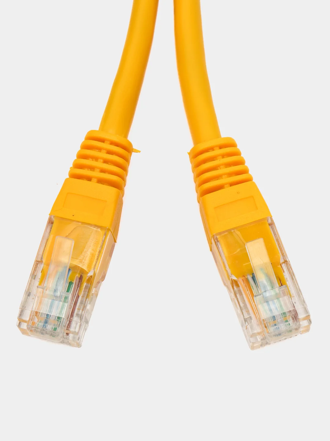 Желтый кабель патч-корд U/UTP 5e кат. 10м Filum FL-U5-C-10M-Y 26AWG(7x0.16 мм)