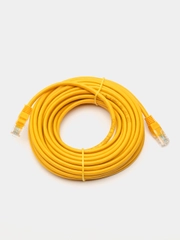 Кабель патч-корд U/UTP 5e кат. 10м Filum FL-U5-C-10M-Y 26AWG(7x0.16 мм)