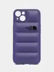 Небесно-голубой iphone 13, Айфон 13 чехол матовый с объёмный с принтом для iPhone 13