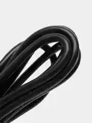 Черный кабель питания Filum FL-PC-SH90/C19-C3-3.0-BK ПВС-АП 3x2.5 CEE 7/7(Schuko) угловая - C19