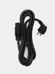 Черный кабель питания Filum FL-PC-SH90/C19-C3-3.0-BK ПВС-АП 3x2.5 CEE 7/7(Schuko) угловая - C19