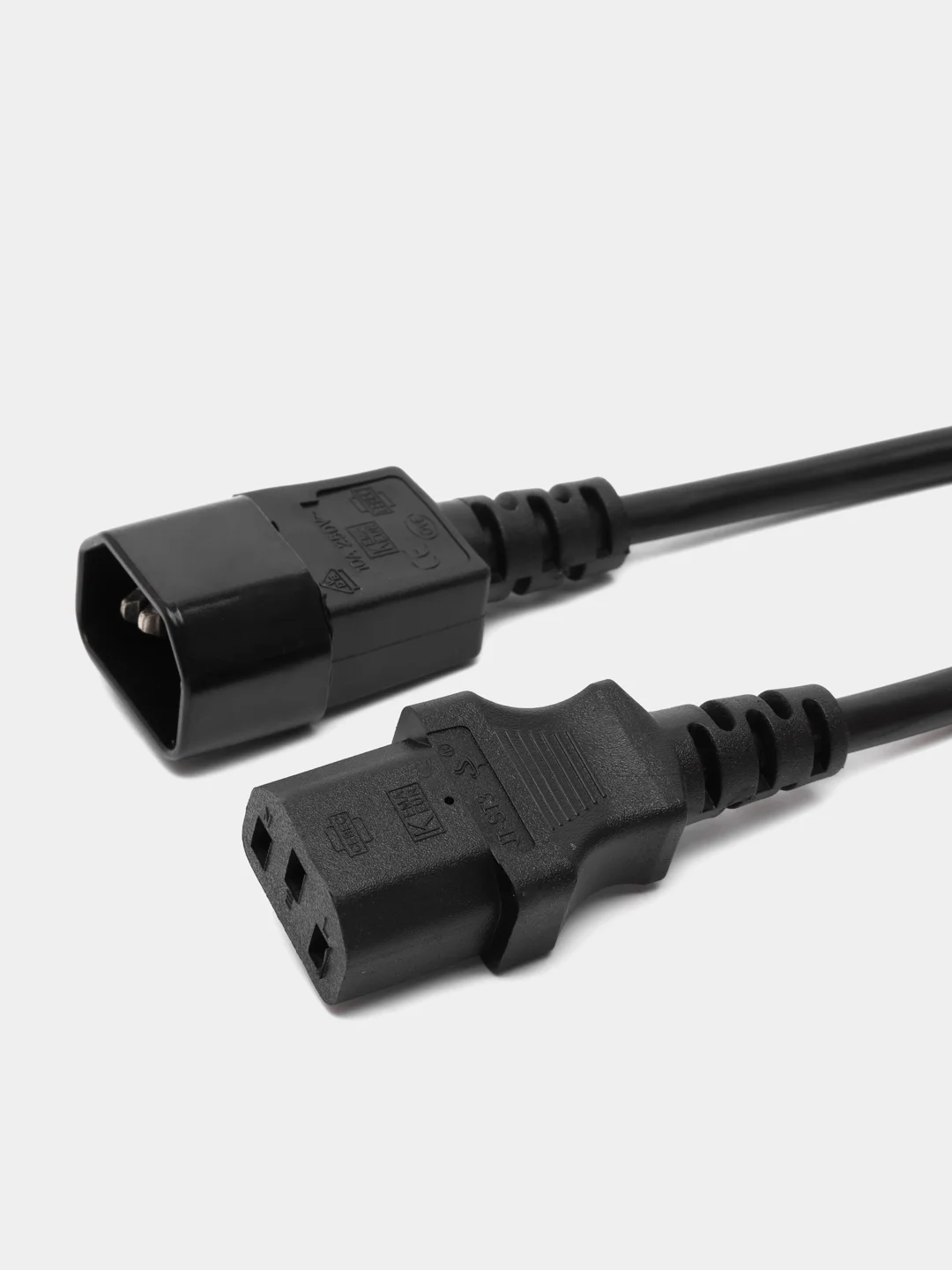 Черный кабель питания Filum FL-PC10-C13-C14-3M С13- C14