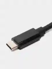 Черный адаптер Filum FL-A-U3-CM-DPF-0.15M 0.15 м., разъемы: Type C male- DP female