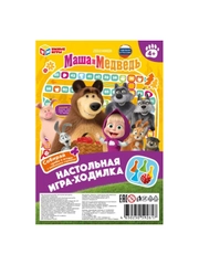 Настольная игра-ходилка малая. Синий трактор/Маша и медведь/Impact/Винни-пух/Чебурашка
