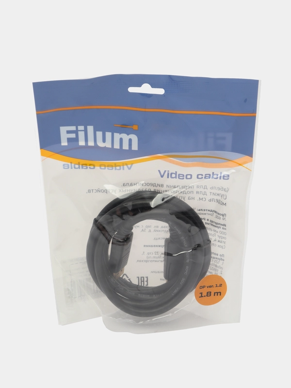 Кабель интерфейсный Filum FL-C-DP1.2M-DP1.2M-1.8M 1.8 м