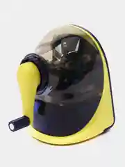 Точилка механическая с контейнером Brauberg Multicolor для простых и цветных карандашей