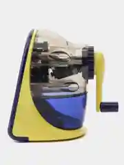 Точилка механическая с контейнером Brauberg Multicolor для простых и цветных карандашей
