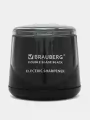 Точилка электрическая с контейнером Brauberg для карандашей, двойное лезвие