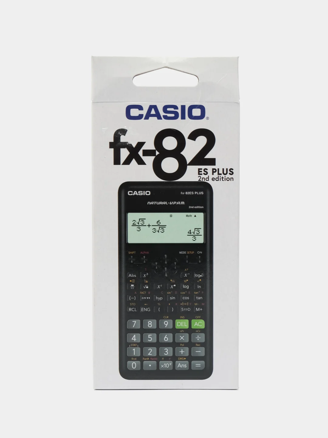 Калькулятор Casio Fx-82esplus-2-wetd, инженерный непрограммируемый для ЕГЭ, 252 функции