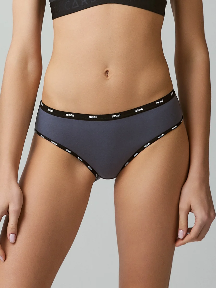 Трусы -слипы женские MiNiMi SPORT CHIC MS221 Slip, хлопок, набор 3 штуки