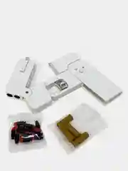 Белый складной телефон-пистолет "iPhone", оружие шпиона, трансформер