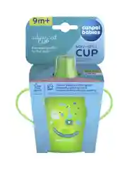 Зеленый canpol babies Toys Чашка-непроливайка с носиком 250 мл,  9+ месяцев
