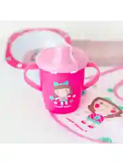 Розовый canpol babies Toys Чашка-непроливайка с носиком 250 мл,  9+ месяцев