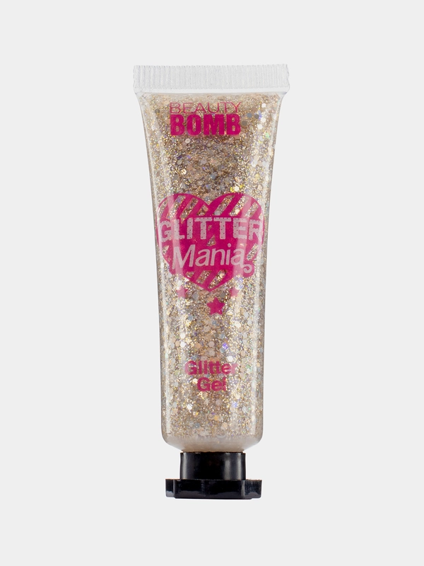 Глиттер-гель Beauty Bomb Glitter Mania, тон 03 Burning man, 15 мл