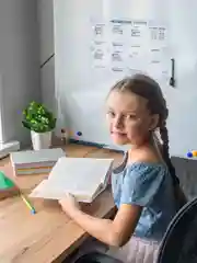 Небесно-голубой магнитное расписание уроков с поверхностью "пиши-стирай"