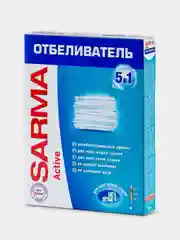 Отбеливатель порошкообразный САРМА Актив, для всех типов стирки, 500 г