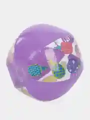 Фиолетовый мяч надувной, пляжный, для игры на воде