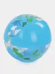 Белый мяч надувной, пляжный, для игры на воде