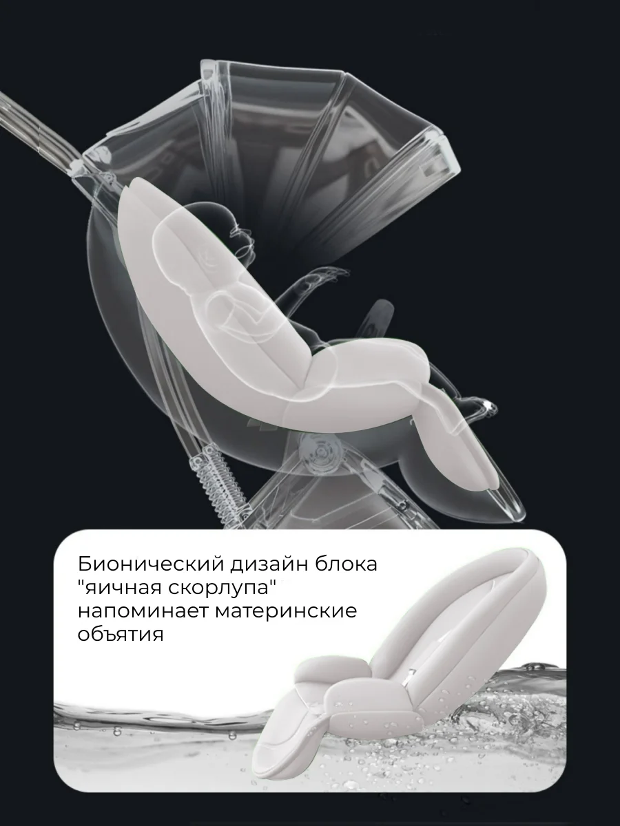 Коляска детская, прогулочная Farfello Fest Lux, белая