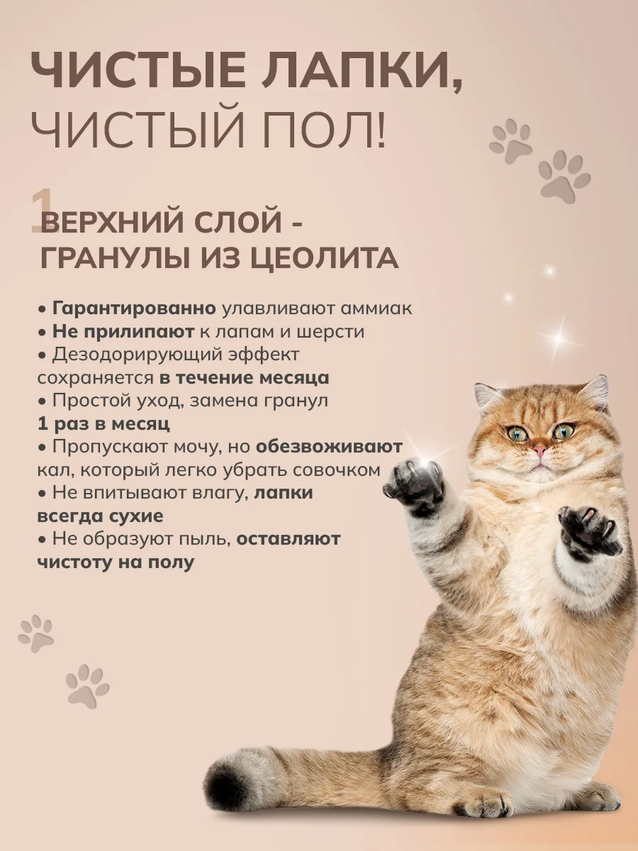 Японский системный туалет лоток для крупных кошек Unicharm DeoToilet открытого типа