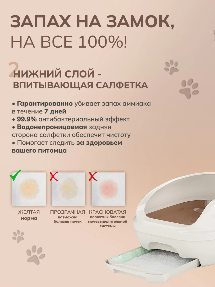Японский системный туалет лоток для кошек открытого типа Unicharm DeoToilet
