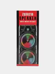 Колонка ZQS 8210, Bluetooth, беспроводная, с микрофоном