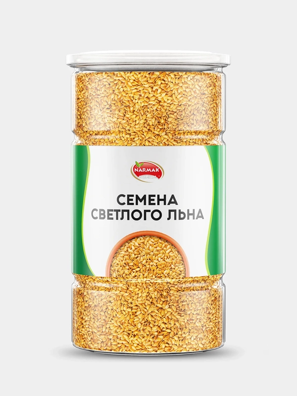 Семена светлого льна Narmak, 1000 г