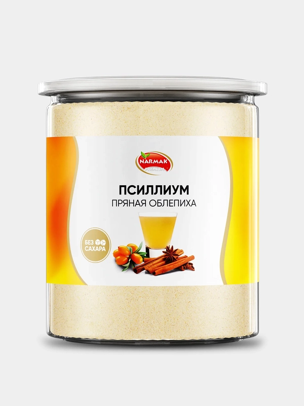 Псиллиум кисель Narmak, со вкусом пряной облепихи, 300 г