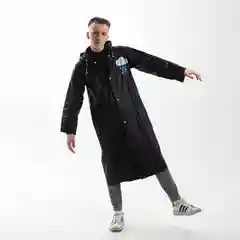 Дождевик "ПЕЧАLITY", размер 42-46, 60 х 110 см, цвет чёрный