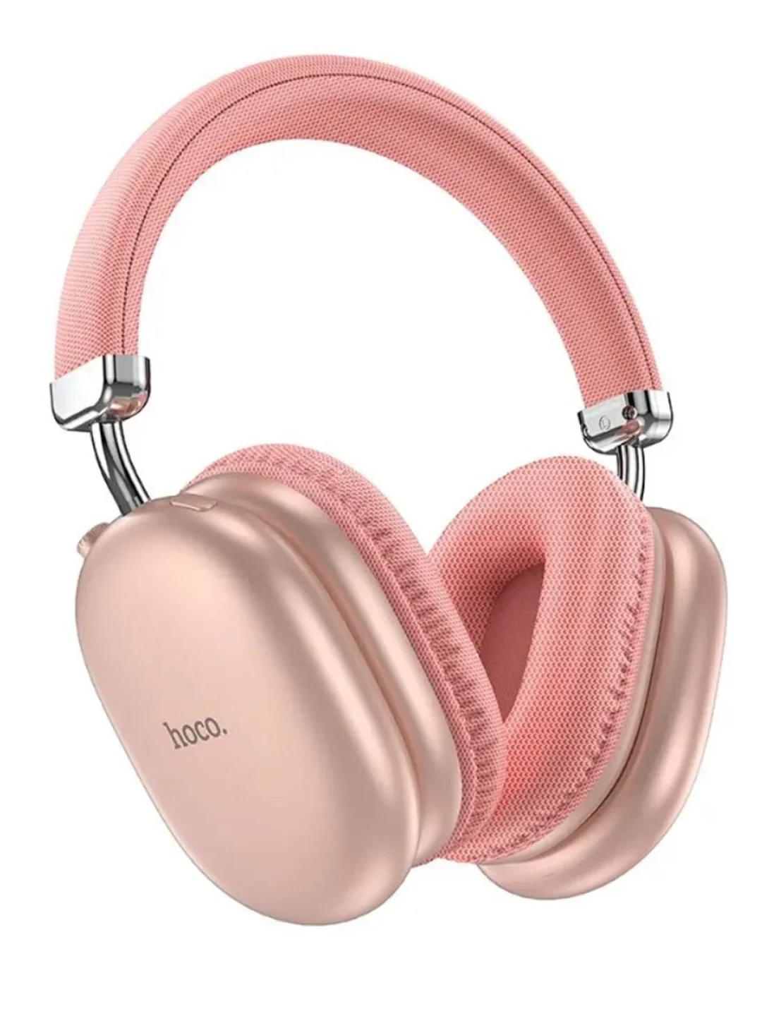 Розовый наушники беспроводные Hoco W35 Max