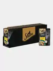 Влажный корм для кошек SHEBA "Нежный паштет в желе с курицей", 28 штук по 75 г
