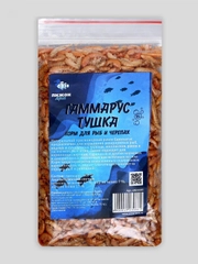 Корм для рыб и черепах "Пижон" гаммарус тушка, 15 г
