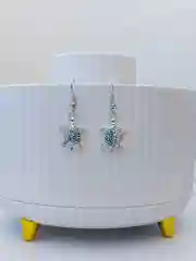 Серьги черепаха